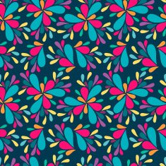 Festive kaleidoscope doodle design Vector illustration N3