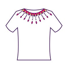 Set of colorful blank with doodle ornament Vector illustration N3