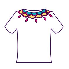 Set of colorful blank with doodle ornament Vector illustration N4