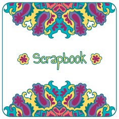 Congrats card Abstract colorful vector illustration