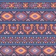 Tribal Mexican vintage ethnic seamless pattern N35