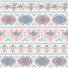 Tribal Mexican vintage ethnic seamless pattern N36