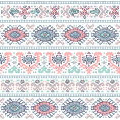 Tribal Mexican vintage ethnic seamless pattern N38