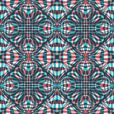 Pretty abstract seamless pattern - tribal background