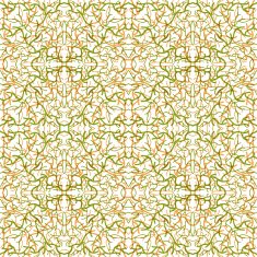 Pretty abstract seamless pattern with soft colours on white N3
