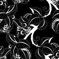 Vector Seamless Colored Fruit Pattern