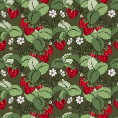 Vector Seamless Colored Fruit Pattern N3