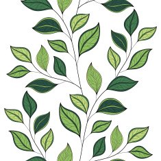 Vector seamless floral pattern N77