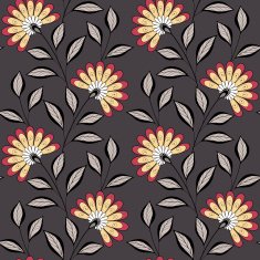 Vector seamless floral pattern N90