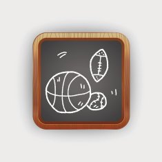 sport ball doodle N2