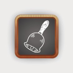school bell doodle N2