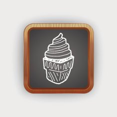 ice cream doodle drawing N6