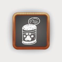 doodle dog food can N2
