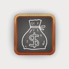 doodle money bag N2