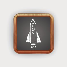 Doodle Spaceship N9
