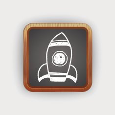 Doodle Spaceship N10