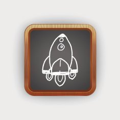 Doodle Spaceship N12