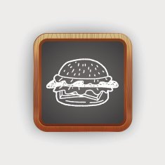 Doodle Hamburger N5