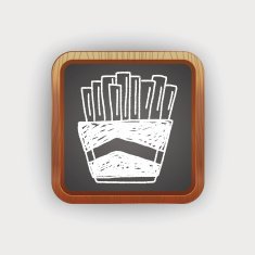 Doodle French fries N3