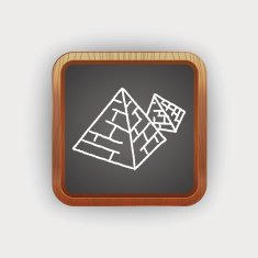 Doodle pyramid N14
