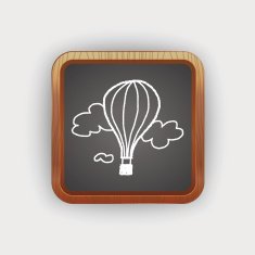 doodle hot air balloon N7