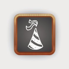 doodle party hats N3