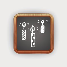 doodle candle N5