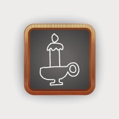 doodle candle N6