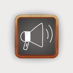 loudspeaker doodle drawing N2