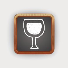 wine doodle drawing N4
