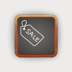 sale tag doodle drawing N2