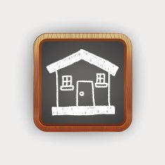 house doodle drawing N3