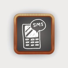 cell phone message doodle drawing N4