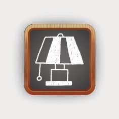 lamp doodle drawing N7