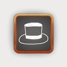 hat doodle drawing N2
