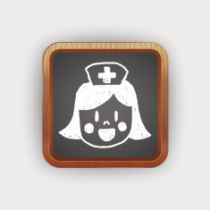 nurse doodle drawing N2