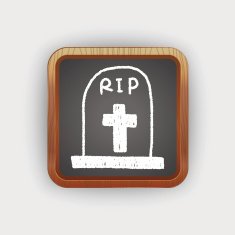 grave doodle drawing N5