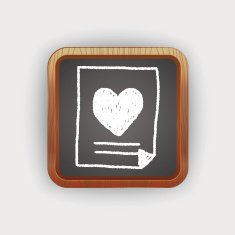 love letter doodle drawing N4
