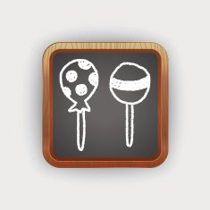 candy doodle drawing N11