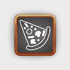 pizza doodle drawing N2
