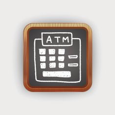 ATM doodle drawing N8