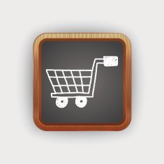 shopping cart doodle drawing N5