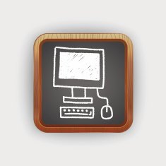 computer doodle drawing N8