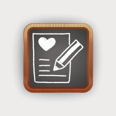 love letter doodle drawing N5