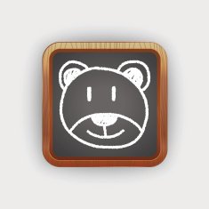 baby bear doodle drawing N2
