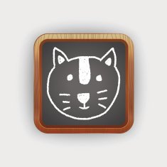 animal cat doodle drawing N2