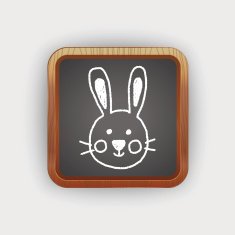 animal rabbit doodle drawing N2
