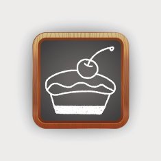 cake doodle drawing N3