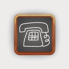 telephone doodle drawing N2