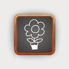 flower doodle drawing N4